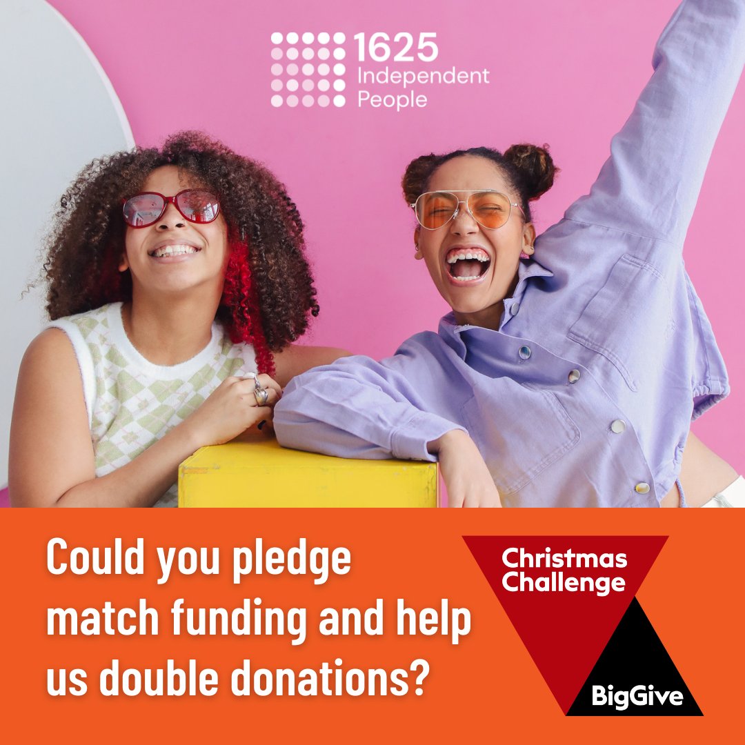 Could you pledge match funding &amp; help us double donations?💛

This Christmas, we’re taking part in the #BigGive Challenge to support young people in Bristol facing homelessness.

Your pledge helps unlock double donations for vital services.
🔗 Pledge now: community.biggive.org/s/pledge?campa…