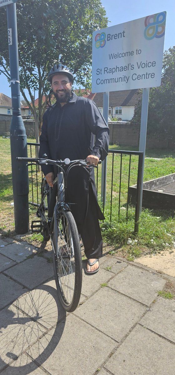 Asif Zamir (@mrasifzamir) on Twitter photo Took delivery of my amazing Ridgeback bike today as part of the
Brent Active Community Travel Influencer Programme
Looking forward to getting fit and encouraging others to take up cycling in Brent
Thank You <a href="/peddlemywheels/">Peddle My Wheels</a>
<a href="/Brent_Council/">Brent Council</a> <a href="/StRaphaelsVoice/">St Raphaels Voice</a> <a href="/BrentMuslims/">Brent Muslims</a> <a href="/bktimes/">Brent & Kilburn Times</a> Took delivery of my amazing Ridgeback bike today as part of the
Brent Active Community Travel Influencer Programme
Looking forward to getting fit and encouraging others to take up cycling in Brent
Thank You <a href="/peddlemywheels/">Peddle My Wheels</a>
<a href="/Brent_Council/">Brent Council</a> <a href="/StRaphaelsVoice/">St Raphaels Voice</a> <a href="/BrentMuslims/">Brent Muslims</a> <a href="/bktimes/">Brent & Kilburn Times</a>