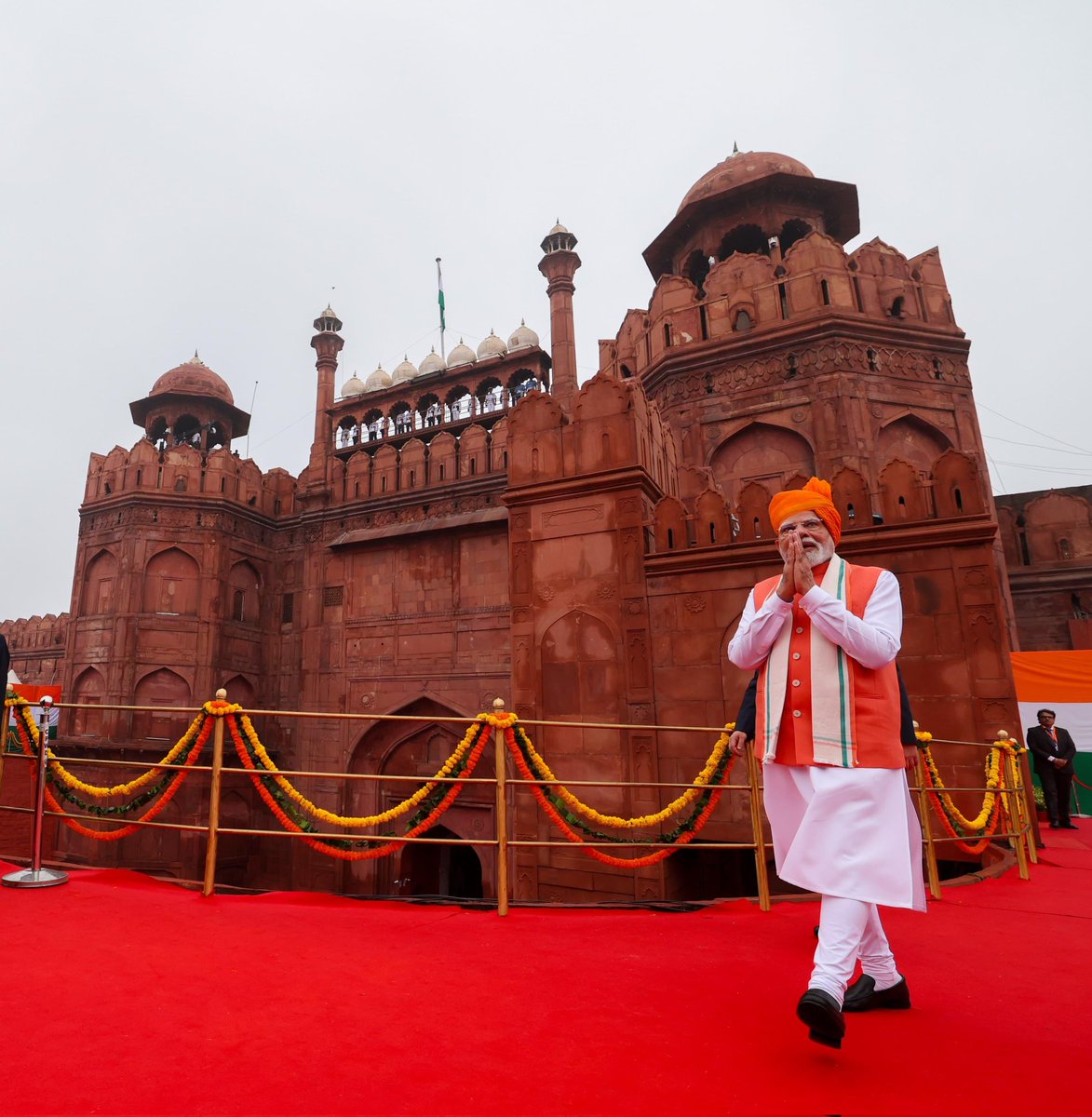 More pictures from the Independence Day celebrations at Red Fort.