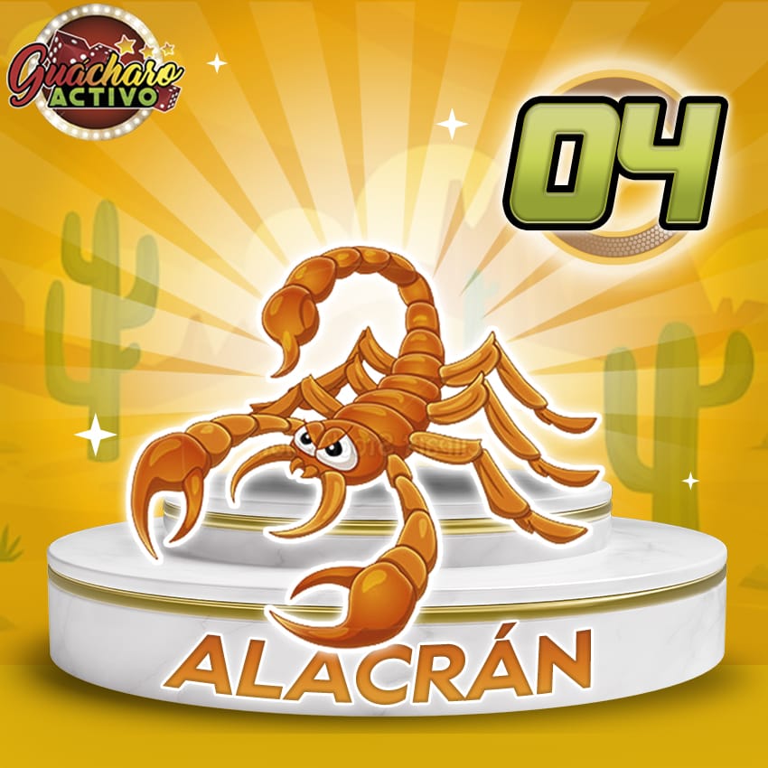 ¡El animalito millonario ya está aquí! 🐾✨

📅 Hoy es: Viernes, 15 Ago 2025
⏰ Hora del sorteo: 08:00 AM
🥇 El animalito ganador: 04 Alacrán

🎉 ¿Tu número favorito se llevó el premio mayor? ¡Felicitaciones de parte del Guácharo! 🔢