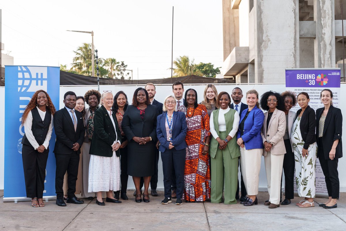 This week in Mozambique, we track progress on Women Peace Security agenda, #Beijing30 among other developments with partners, government and colleagues working passionately to advance #genderequality and the empowerment of women and girls in the country.