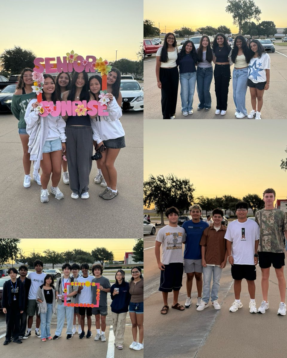 We had a great Senior Sunrise this morning with our Class of 2026! #HPND