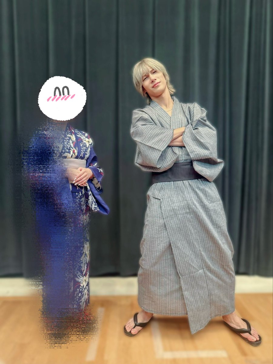 _nnk_uu_'s tweet photo. タイトル「女将と若旦那」

#UNiFY #uu #福井巴也 #メロ井さん (？) https://t.co/HlcXK1ApuJ