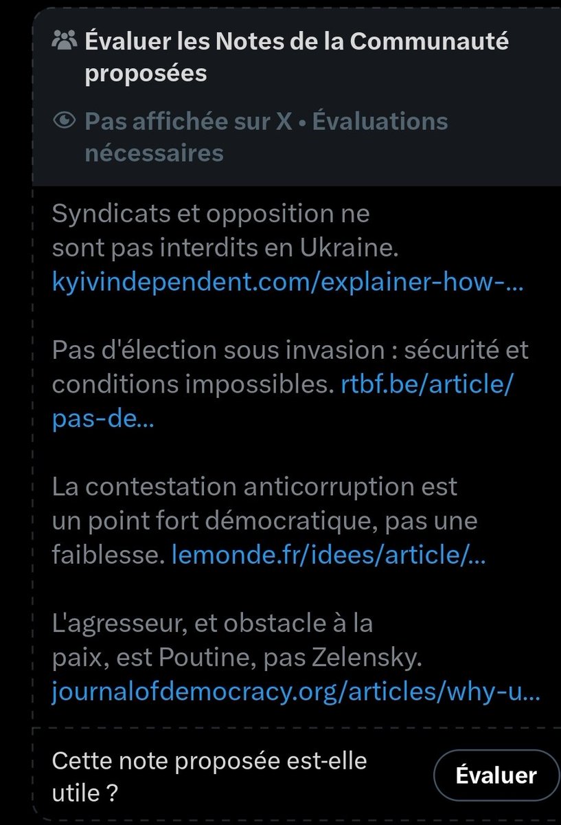 Xavier Tytelman (@peuravion) on Twitter photo <a href="/Aurelientache/">Aurélien Taché</a> Pour ceux qui ne peuvent pas lire la note, voici une liste réduite des mensonges de <a href="/Aurelientache/">Aurélien Taché</a>.
Hey <a href="/FranceInsoumise/">La France insoumise</a>, même au RN ils ont arrêté de s'abaisser à ce niveau de propagande pro-russe, vous ne voulez pas tenter de faire un effort ? <a href="/Aurelientache/">Aurélien Taché</a> Pour ceux qui ne peuvent pas lire la note, voici une liste réduite des mensonges de <a href="/Aurelientache/">Aurélien Taché</a>.
Hey <a href="/FranceInsoumise/">La France insoumise</a>, même au RN ils ont arrêté de s'abaisser à ce niveau de propagande pro-russe, vous ne voulez pas tenter de faire un effort ?