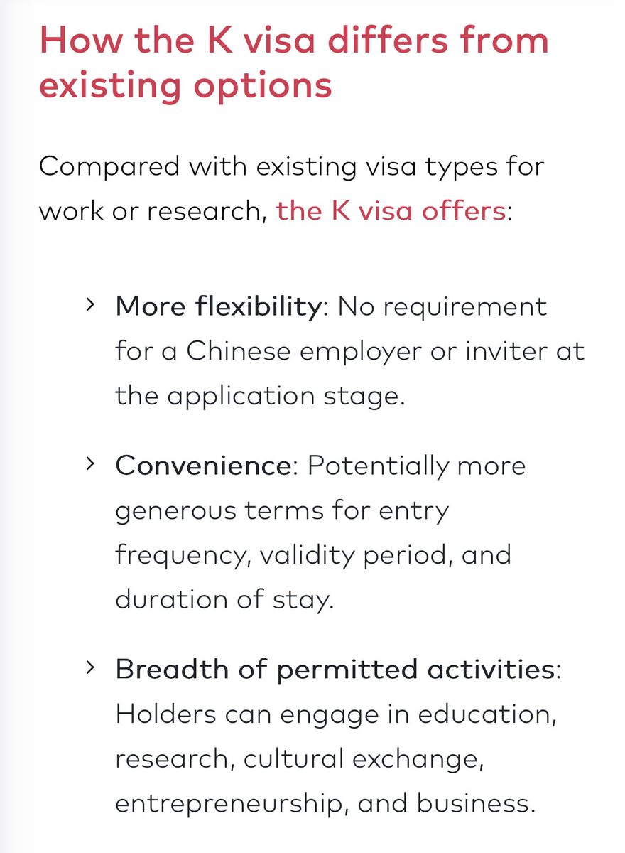 🇨🇳  🧬 China has just made it really easy for STEM graduates to live in the country.

All you need is a bachelor's degree in a STEM subject and you don't even need an employer to invite you.