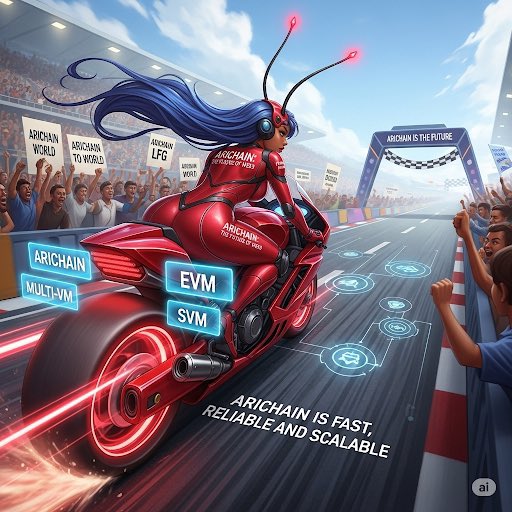 Teebebe |Arichain (@acupoftii) on Twitter photo The finish line is just the beginning. The Arichain revolution, powered by Multi-VM,
is here. This isn't just about speed; it's about building a future where every project can thrive. Join the movement and ride with us towards a new era of decentralized technology. <a href="/Arichain_/">Arichain 🟥</a> The finish line is just the beginning. The Arichain revolution, powered by Multi-VM,
is here. This isn't just about speed; it's about building a future where every project can thrive. Join the movement and ride with us towards a new era of decentralized technology. <a href="/Arichain_/">Arichain 🟥</a>