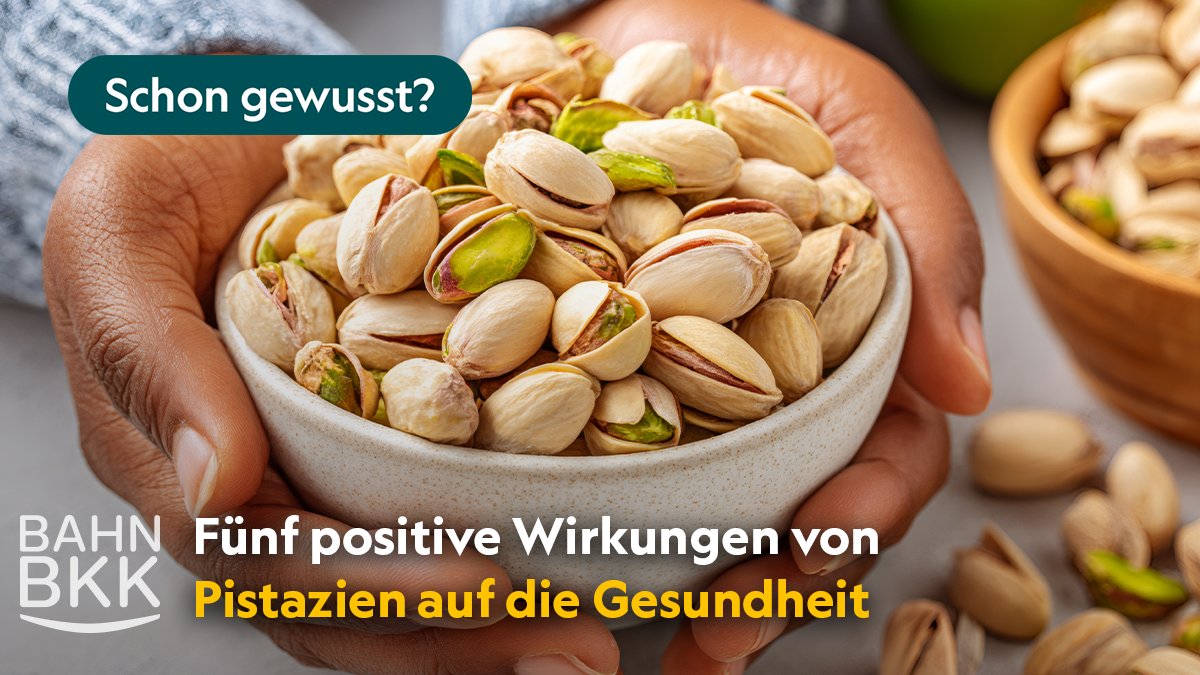 Pistazien stecken voller Nährstoffe. 🟢

• Kalzium &amp; Phosphor stärken die Knochen.
• Gesunde Fette &amp; Antioxidantien tun Herz &amp; Blutdruck gut.
• Eisen unterstützt die Blutbildung.
• B-Vitamine &amp; Magnesium helfen beim Entspannen.

Achte auf gute Qualität. ☝️