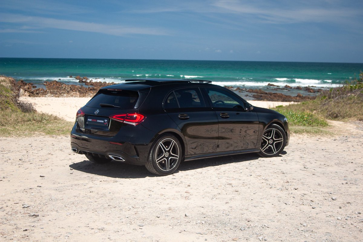 MoyakheSibulele's tweet photo. We’ll take a wild guess that when one mentions “A Class” the first thing to spring to mind is the A45 S  hyper hatch because of the sporty pedigree it holds. 

The offering shown isn’t the flagship A’ but infact the base A200, here kitted with the AMG line package. Despite being an entry point into @MercedesBenz_SA model offering, it certainly doesn’t come cheap, even more so the 45 S.

Our pre-facelift unit here was first shown at the Geneva Motor Show back in 2018 and would only arrive locally in 2019 with prices starting at around R500 000. 

It came as a replacement for the 3rd generation model bringing with it pebble smooth and rounded edges compared to its predecessor along with smaller turbocharged engines. If you must know, there already is a facelift available priced from R813 000.

Being an outgoing model, it’s relevance my be somewhat questionable, but please hear us out. Out there, and you reading this may even be one of them, for a lot of individuals the latest models are often out of reach for purchase, but because of brand loyalty they then look at the previous generation models hoping those would fit in their budget, and often times they do.

The next few posts on this A200 we’ll dive into what is on offer here and hopelly shed some light as to why it is worth considering even in 2025. So stay tuned.

#mercedesbenz #MercedesBenzAClass #AClass #keeponchasing