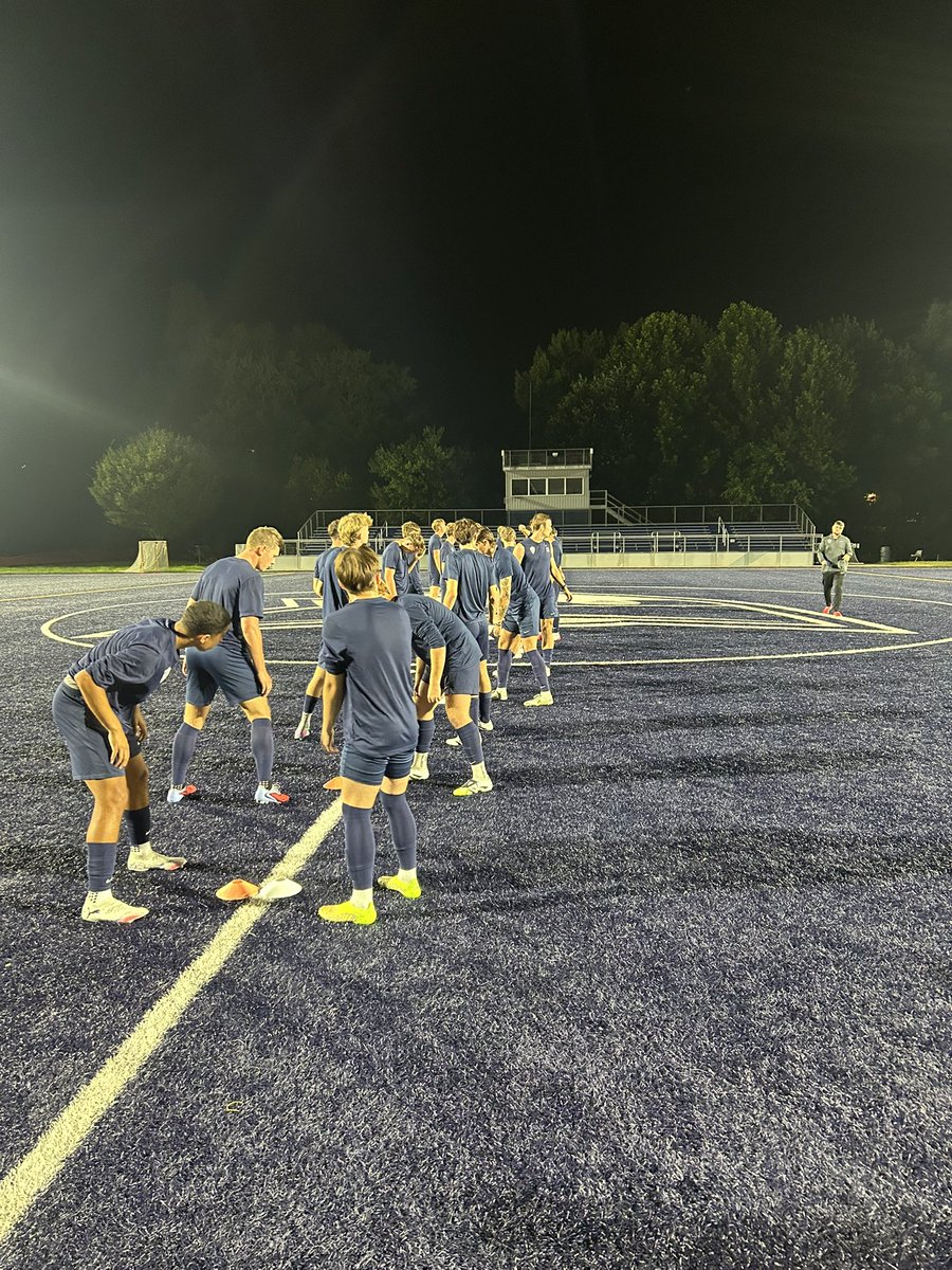 MC_MensSoccer's tweet photo. Another Midnight Madness is in the books. A fixture in our program for nearly 10 years now it is always a high energy session and this year was no different. Thank you to President Dougherty for visiting us and sharing your wisdom with the team. White team with the win. #WTBH https://t.co/0flGO7JHcP