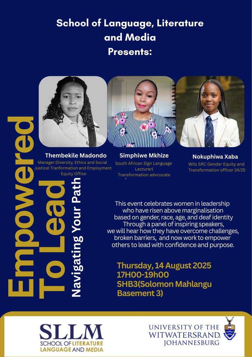 Wits Transformation & Employment Equity Office tweet media