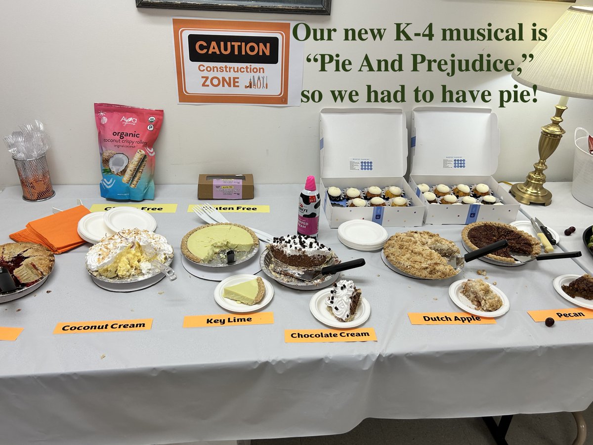 Plankers were encouraged to wear construction-related gear to ConstructionFest. Even the food followed the theme. It was great fun!