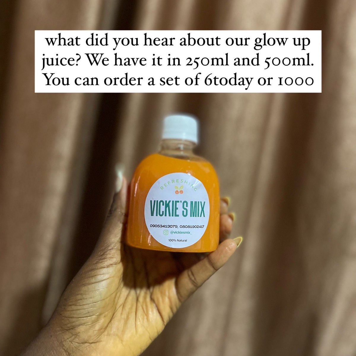 RBarikpoa's tweet photo. Glow-up Set for that glowing skin and clean gut

Our glow-up set is a combination of both glow up and our ginger shot.
Just like the name implies, this set is the real glow up for your body and skin from the inside out. https://t.co/PQExUvMVIK