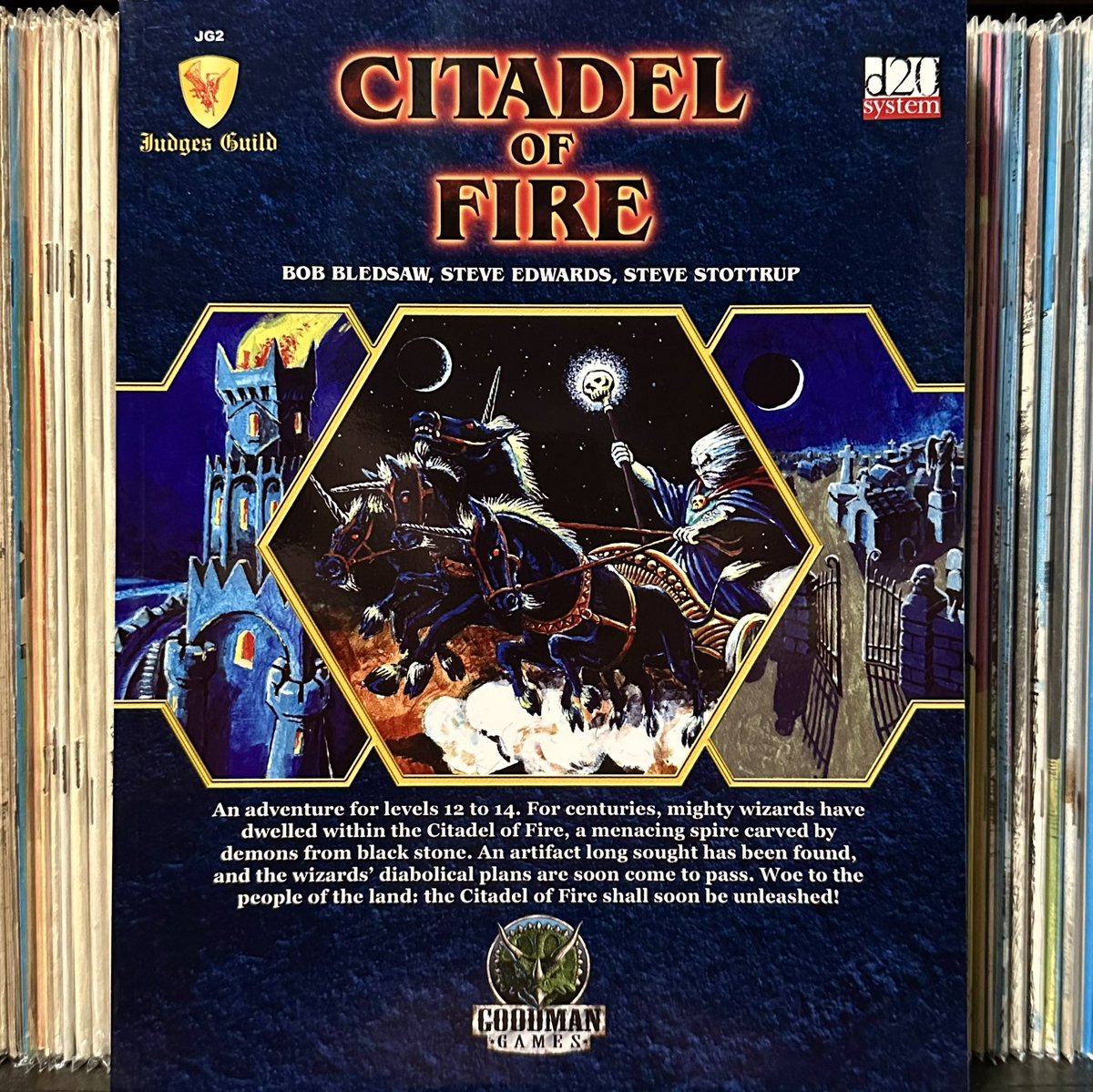 dnd__daily's tweet photo. JG2 Citadel of Fire (2007) #DnD #JudgesGuild #TTRPG https://t.co/OZT1iKj29E