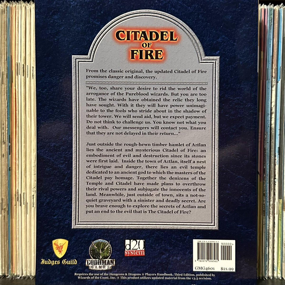 dnd__daily's tweet photo. JG2 Citadel of Fire (2007) #DnD #JudgesGuild #TTRPG https://t.co/OZT1iKj29E
