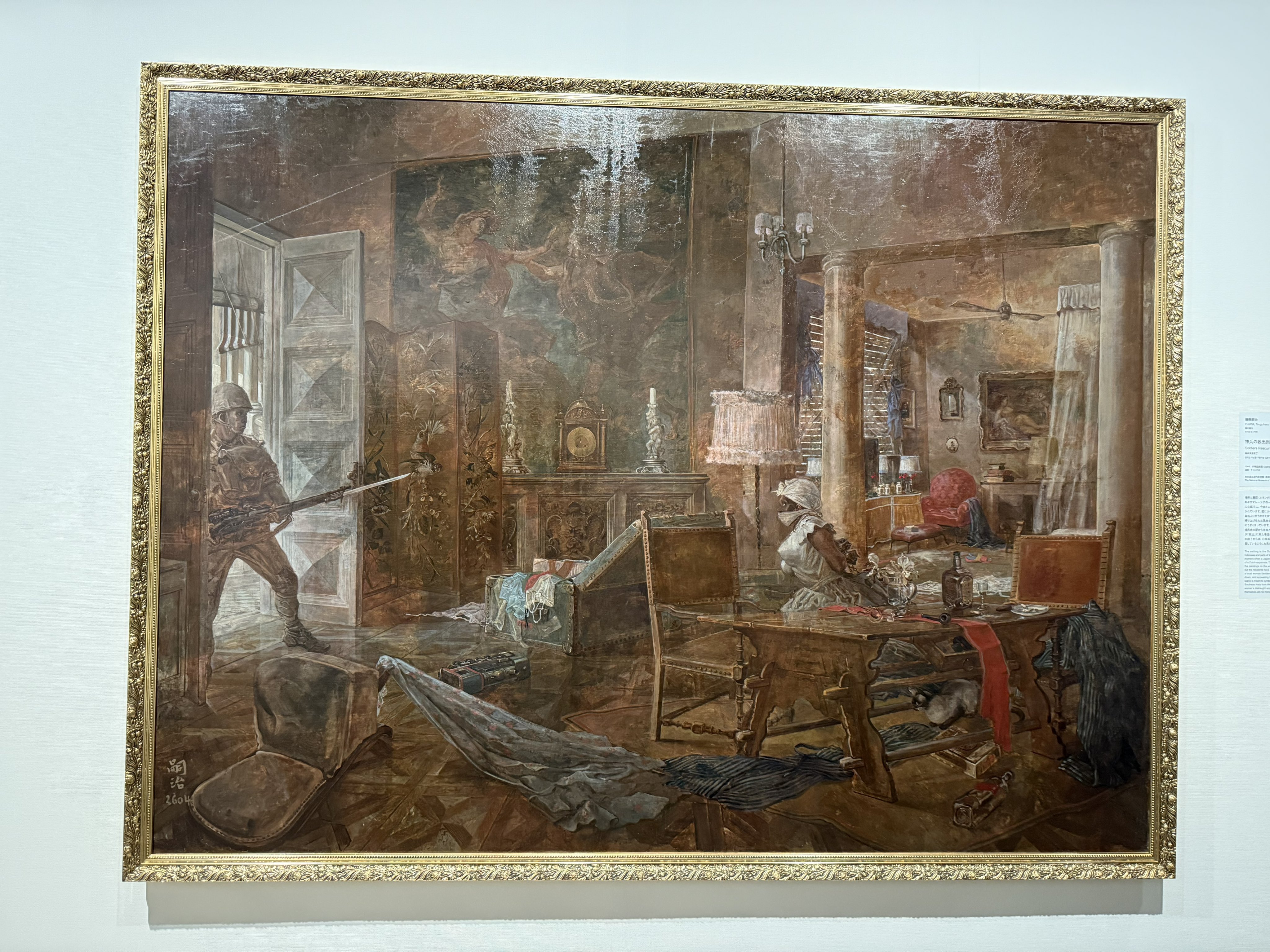 戦争画、志那事変、日本画 風景 、旭年肉筆画です。 絵画 日本画 赤富士群鶴 (山岸春園) 送料無料 【肉筆】【日本画