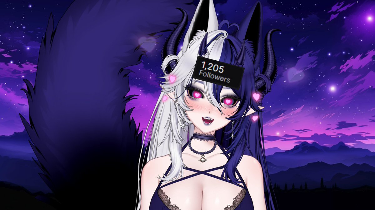 Vivi Vain✨VTuber🌸 (@vivivain) on Twitter photo Thank you so much to <a href="/Tromad2/">Tro | DJ Luna K | Blue Miqo'te</a> for the super fun collab today!
I wanted to say thank you again everyone for hitting our follower goal of 1200!
THANK YOU!🫶 Thank you so much to <a href="/Tromad2/">Tro | DJ Luna K | Blue Miqo'te</a> for the super fun collab today!
I wanted to say thank you again everyone for hitting our follower goal of 1200!
THANK YOU!🫶