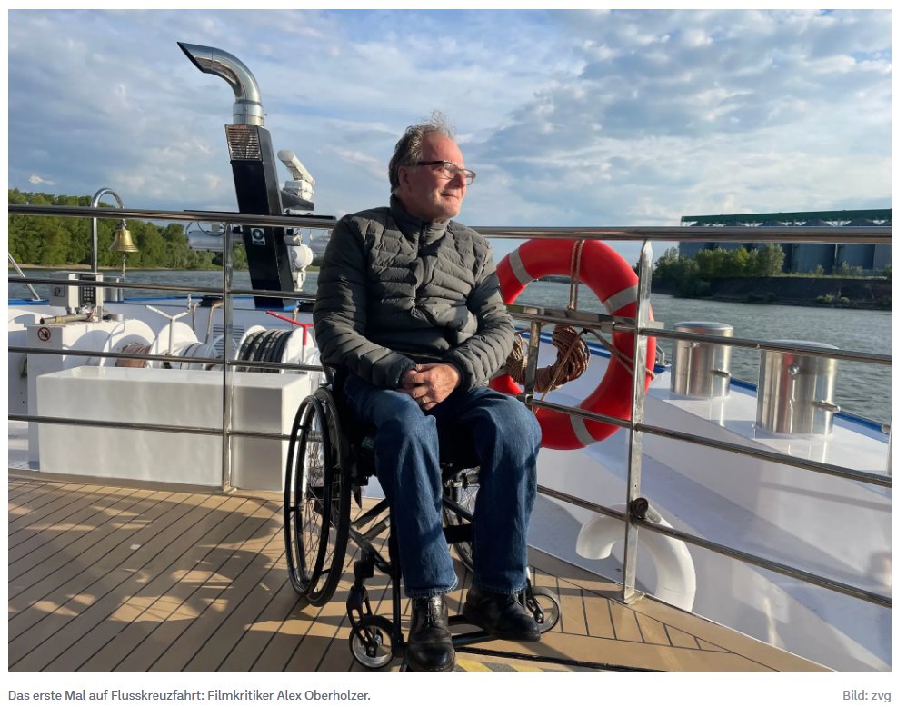 Passagiere mit eingeschränkter Mobilität sind auf #Flussreisen selten zu sehen: Kein Platz für den Rollstuhl. Nun setzt das Reiseunternehmen Thurgau Travel als erster Schweizer Anbieter ein #Schiff ein, das ziemlich barrierefrei ist

thurgauerzeitung.ch/leben/reisen-m…