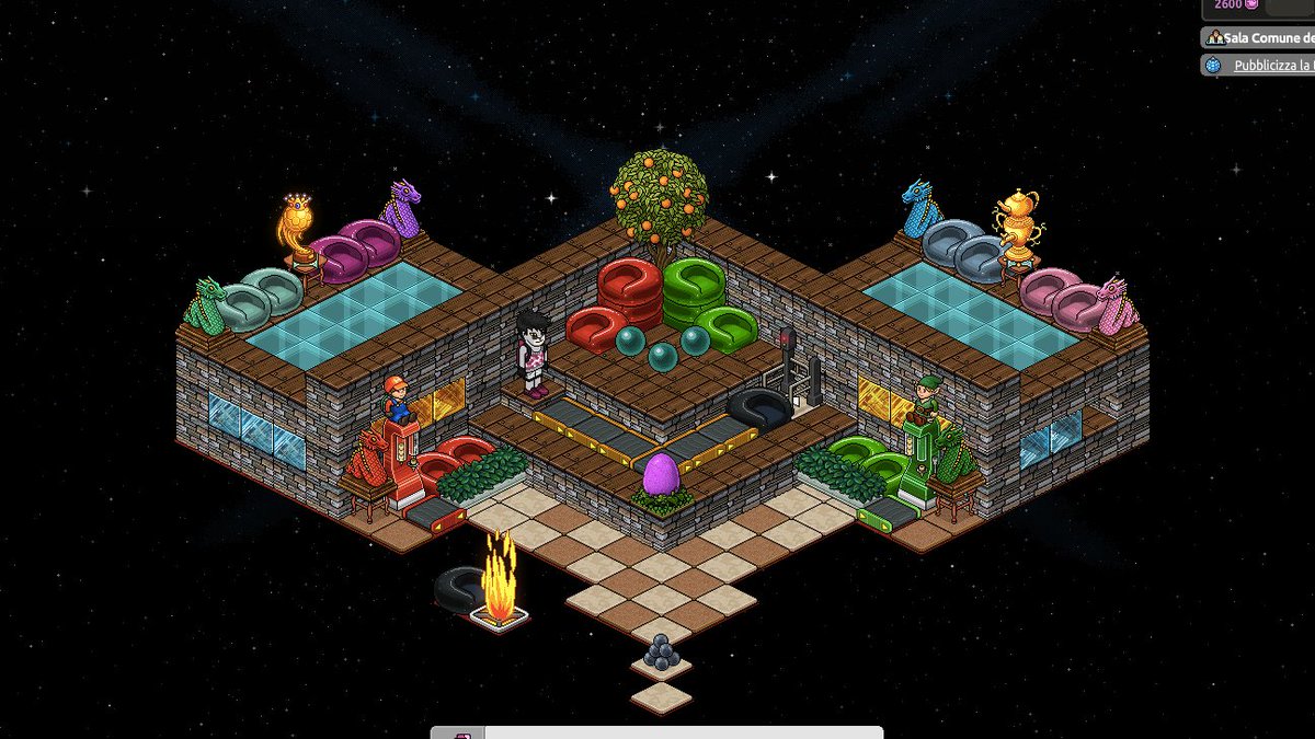 AlekunHabbo's tweet photo. We've been playin' 2getha for over 20y. Among my fondest memories are those of sharing the things we enjoy with my friends: 2vs2 and 3vs3, building games for the official HLF fansite, &amp; my 1st RARES SHOP on .it, where I've shared my passion for trading &amp; collecting. #Habbo25 https://t.co/nABQL4wk8U