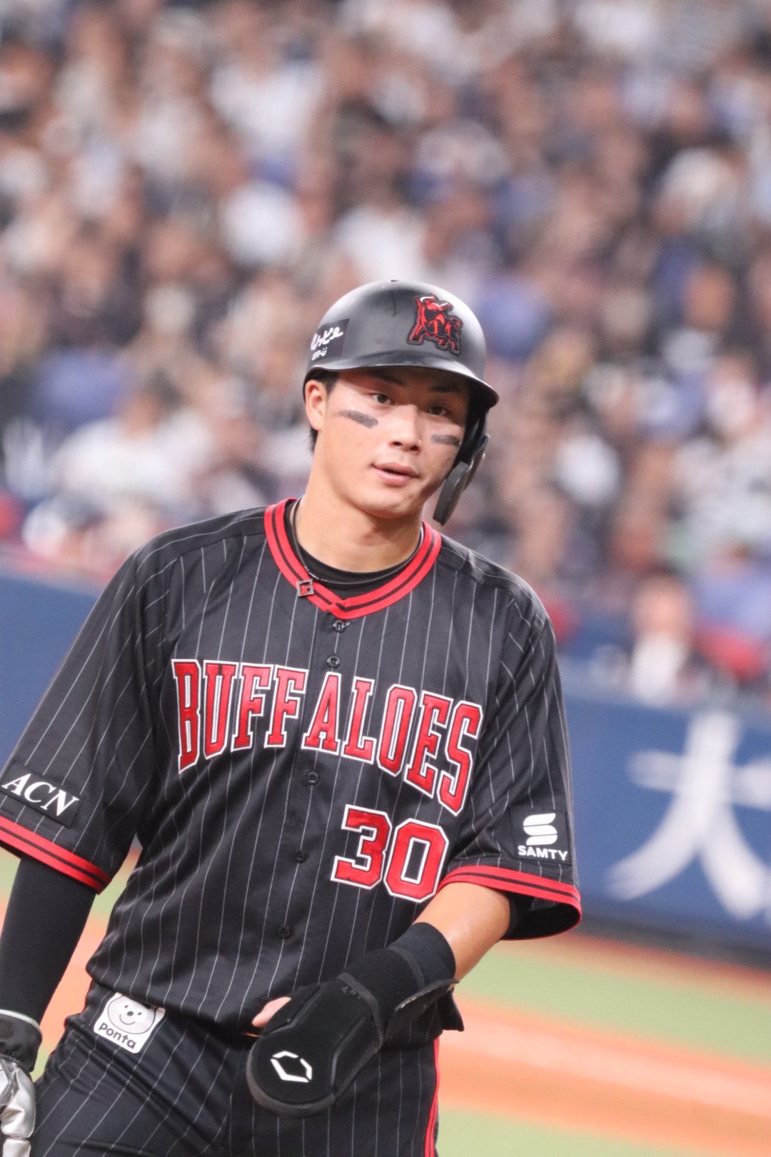 オリックス・バファローズ 廣岡大志 30 コロチャレ A賞 2025/3/15 ㉓ 廣岡選手も元気で何よりです😁 #廣岡大志