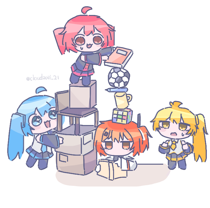 #足立レイ #重音テト #初音ミク #亞北ネル