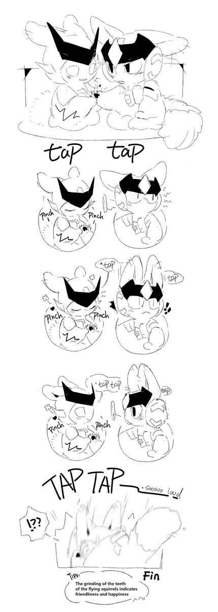 Model_No185's tweet image. Deadlock accidentally scratched Ratchet once before, so he won't show his claws in front of the Ratchet. But as long as Ratchet likes it, he will make the Ratchet put he's claw in the palm of his hand and pinch it.😌
#Ratchlock