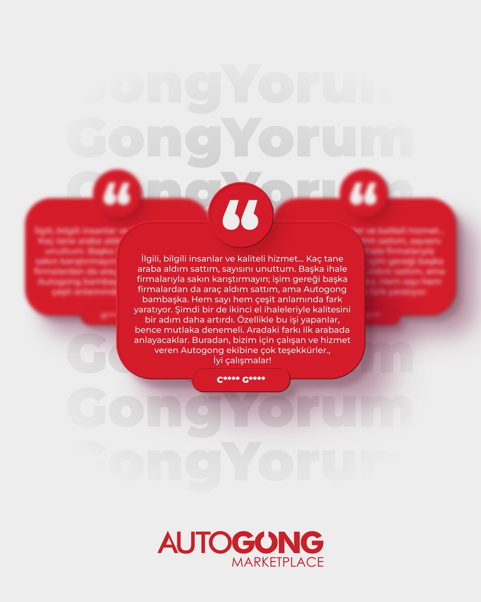AUTOGONG's tweet photo. Cumhur Bey’in yorumu sizlerle!

Dijital ihale platformumuz ile tanışmak için hemen web sitemizi ziyaret edebilirsiniz.
🌐 https://t.co/aRz72gx29I

.
.
.
#autogong #otoihale #hasarlıoto #ikincielaraba #otopazarı https://t.co/3idjPj4ZKI