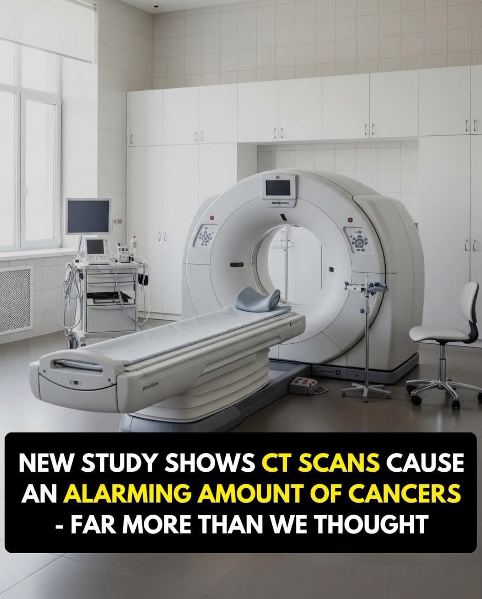 The only thing “new” is that more people are finally talking about it. High-dose ionising radiation has always carried a cancer risk, and CT scans can deliver anywhere from 100–1000 times the dose of a standard X-ray depending on the protocol. That’s why many studies, going back