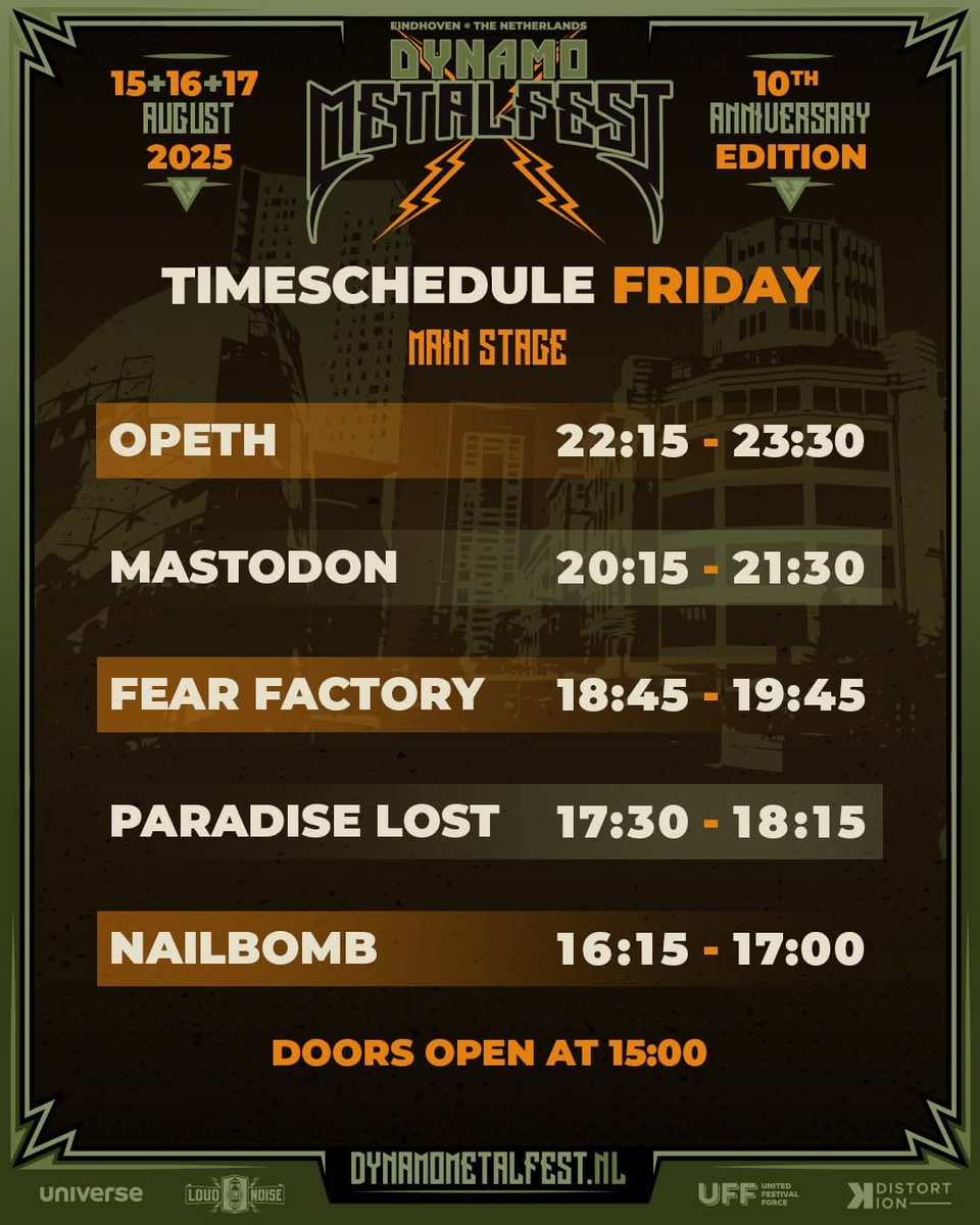 klokske1981's tweet photo. Dag 1 Dynamo metal fest.
#DMF #DMF25 Eindhoven https://t.co/B44qz5gopD