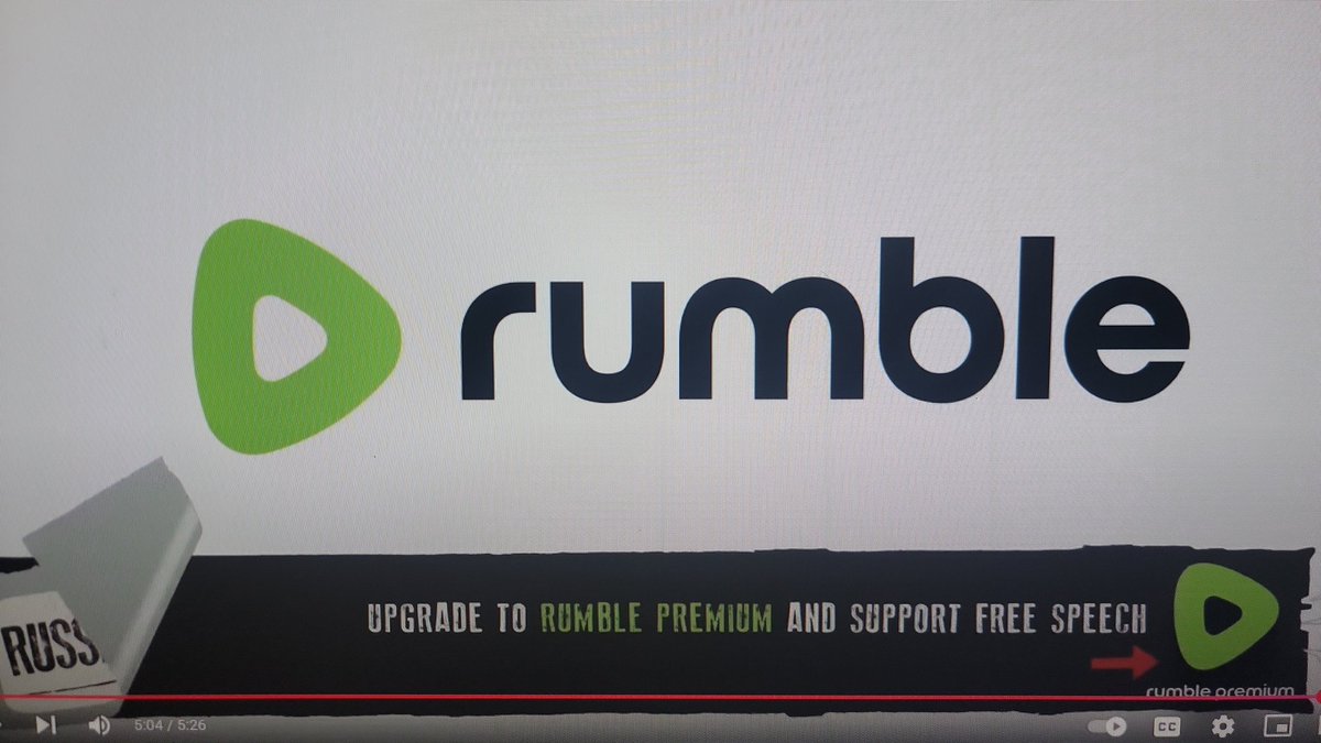 Good morning and Happy Friyay, X Fam.. We need to make the transition 🙃 from YouTube to Rumble. That is all.