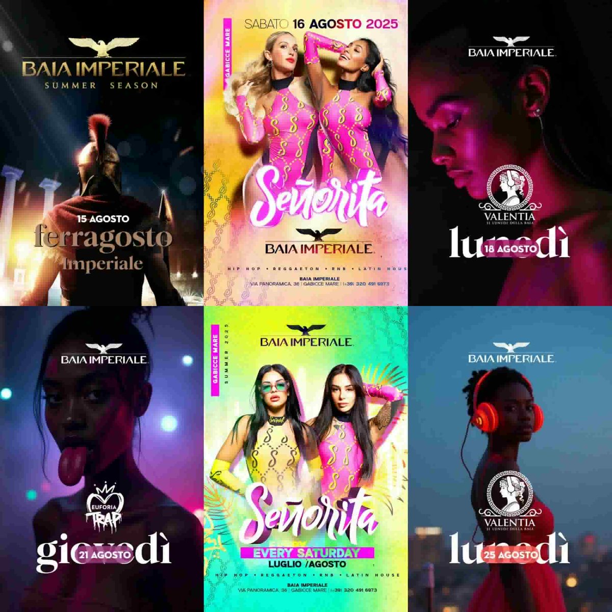 linodelbianco's tweet photo. Ferragosto Baia Imperiale
Ticket, tavolo, hotel 3394339511 Lino https://t.co/BzkDwojLoS
#NottinghamForest #Fedez #Sinner #AlaskaSummit #DouglasLuiz #Diouf #BuonFerragosto #AuguriSimone #PeteButtigieg #Spinazzola #Benetton #Molina #Kone #15agosto #Frattesi #Sancho #CCCP #Assunta https://t.co/uFsgtmwRWY