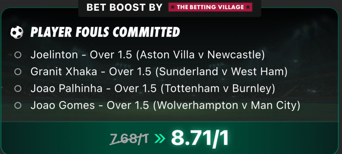 The Betting Village tweet media