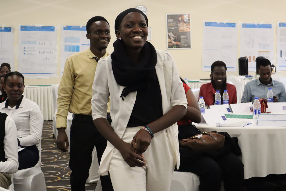 And our winners!!!🥁.......
Patrick Benjamin Makanga &amp; Florence Konga Simon who presented a brilliant challenge winning projects titled:
An IOT System to Curb Vandalism on Transmission Networks: A Case of UETCL.

Congratulations to our winners 👏🏽 🎉