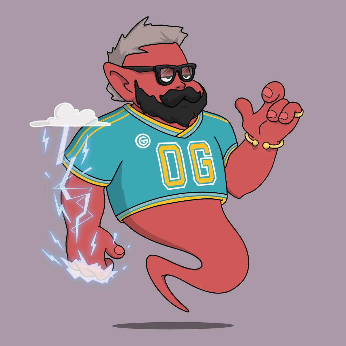 Just got airdropped lamps just for minting Ogenies last week.

Wanted this legendary Fujin base (skin).
Also, collector badges are coming 👀.

There’s a promo going: sweep one Ogenie on the floor and get airdropped one lamp (unrevealed 🧞‍♂️), making them 0.0055 each rn.

Go!