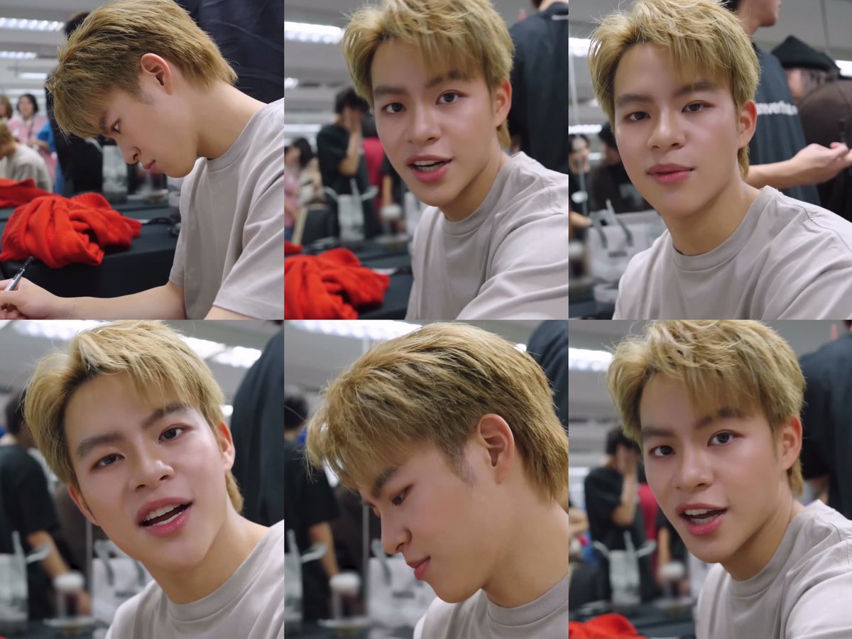 พูดอะไรไม่รู้ มองแต่หน้าหล่ออ่า🥹
#MARCKRIS
