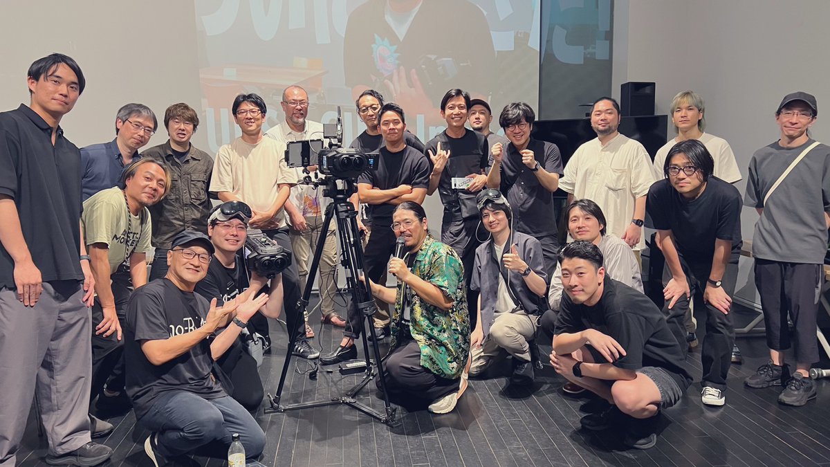 URSA CINE Immersiveを囲む会！
現時点での知見を全力共有しました。

#URSACINEImmersive