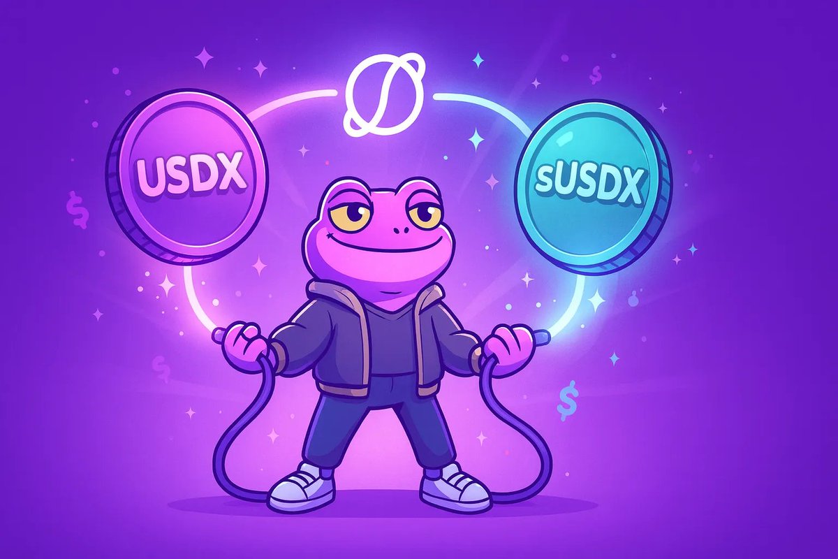 Two <a href="/StablesLabs/">Stables Labs</a> pools are delivering double-digit yields on @Arbitrum:

sUSDX | USDX — 21% vAPR 
sUSDX | USDX | USDT — 12% vAPR

$USDX is a delta-neutral synthetic USD, while $sUSDX is the yield-bearing staked version.

app.aura.finance/#/42161/pool/93 app.aura.finance/#/42161/pool/1…