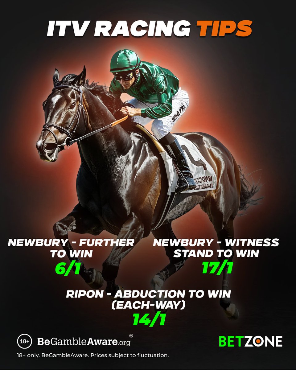 This Saturday’s ITV Racing card is a diverting amuse bouche ahead of next week’s Ebor Meeting at York. Two of our selections come in the graded affairs at the Berkshire track, while the third is an each-way poke. 

More on our predictions here > bit.ly/4lsNGF6