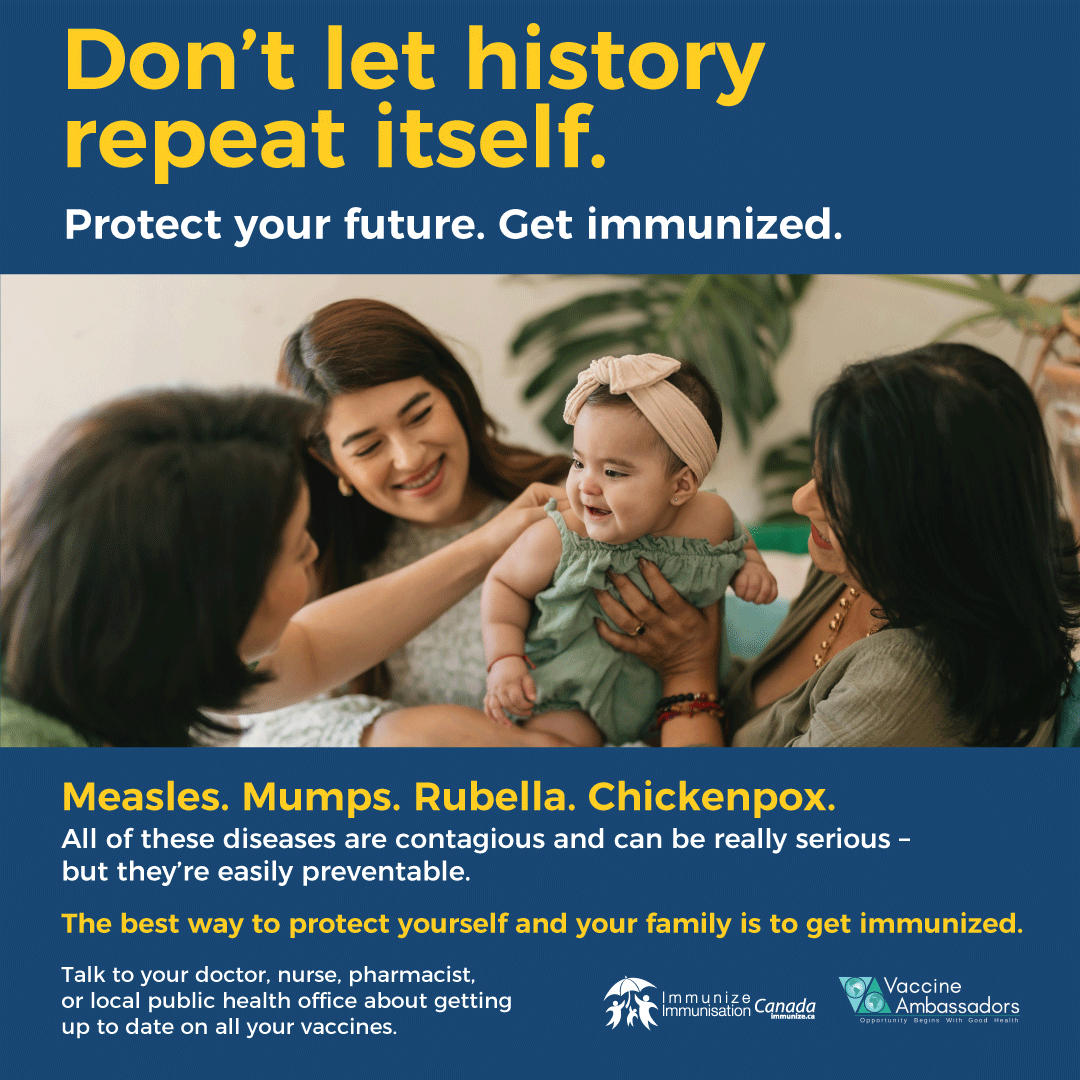 Pop Quiz: Can you name all the vaccines you received since birth? If not, it's okay! But be sure to talk with a trusted healthcare professional to ensure you are up to date on ALL recommended vaccines. 
 
Learn more: nfid.org/immunization 
#NIAM2025 <a href="/ImmunizedotCa/">Immunize Canada</a>