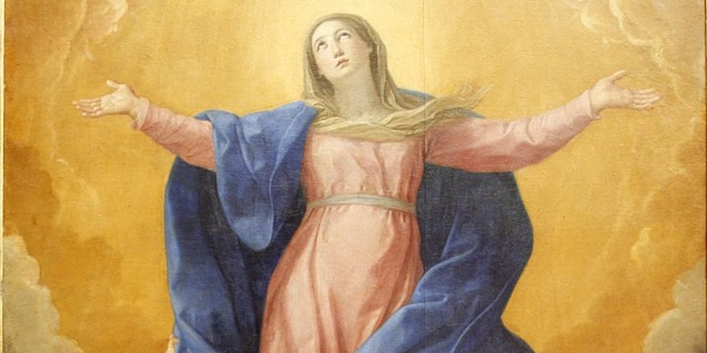 Today, we celebrate the Assumption of the Blessed Virgin Mary, body and soul, into Heaven.