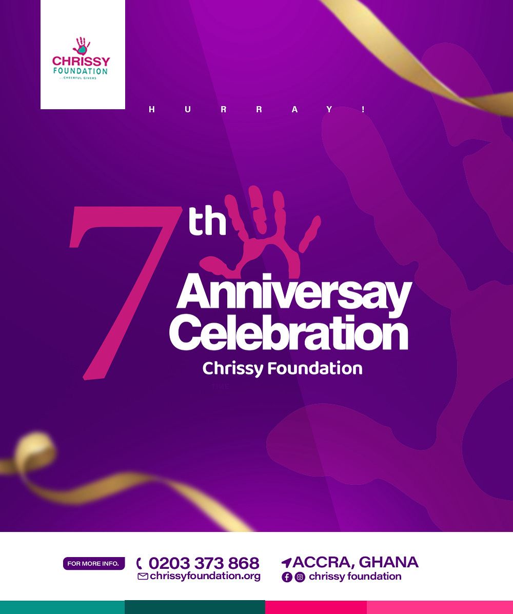 ChrissyFoundat1's tweet photo. 🎉 HURRAY! 🎉
Chrissy Foundation is 7 years strong — 7 years of love, giving, and touching countless lives ❤️
We’re grateful for every cheerful giver who has been part of this journey.
Here’s to more years of impact, education, and support! 🙌✨ https://t.co/hCVMmdOsHq