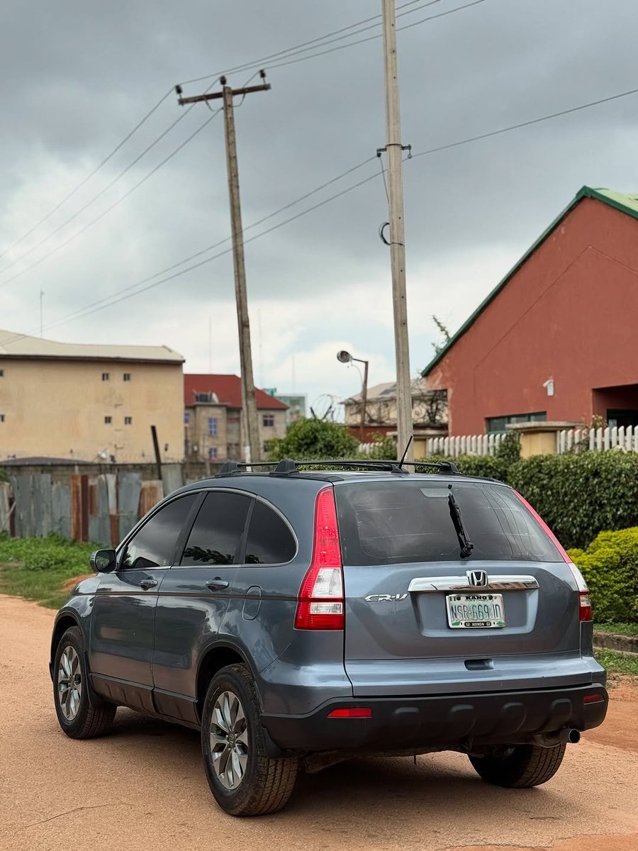 CLEAN HONDA CRV 2007 MODEL GOING FOR 6.3M 

📍KADUNA 

Mercy Chinwo Mr Banks Ibom Air Koyin and Imisi  Bella Shmurda No is No Ilorin New Music Friday Mide and Dede APC and PDP Premier League Sporty Davido
