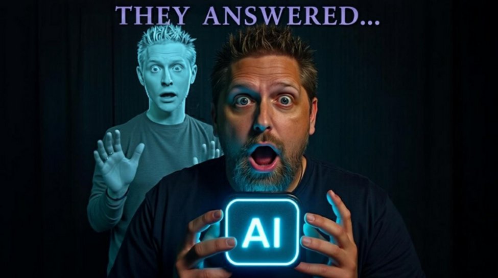 Today is the release of our new Episode. "AI &amp; The Afterlife - Can Technology bring Ghosts Back?" Is AI going to take over the world? How advance is AI already? What do we think about this technology? Be sure to tune in today via our YouTube, Spotify, Apple, or Amazon channels.