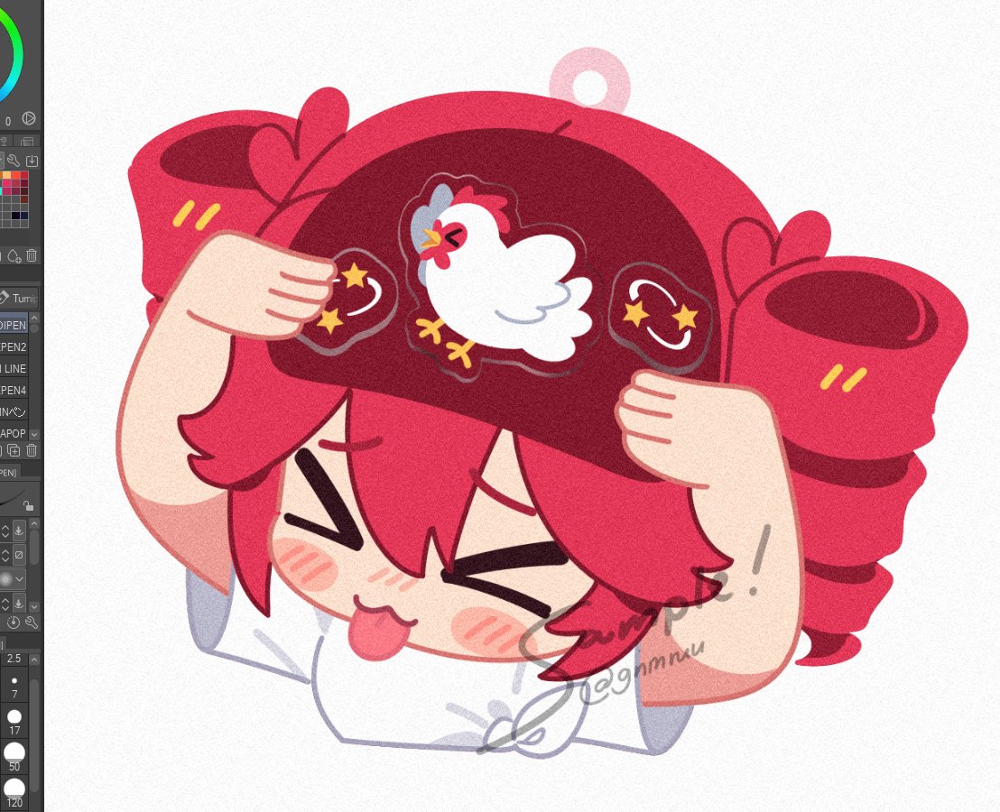 birdbrain shaker charm idea! 🐔🐔🐔