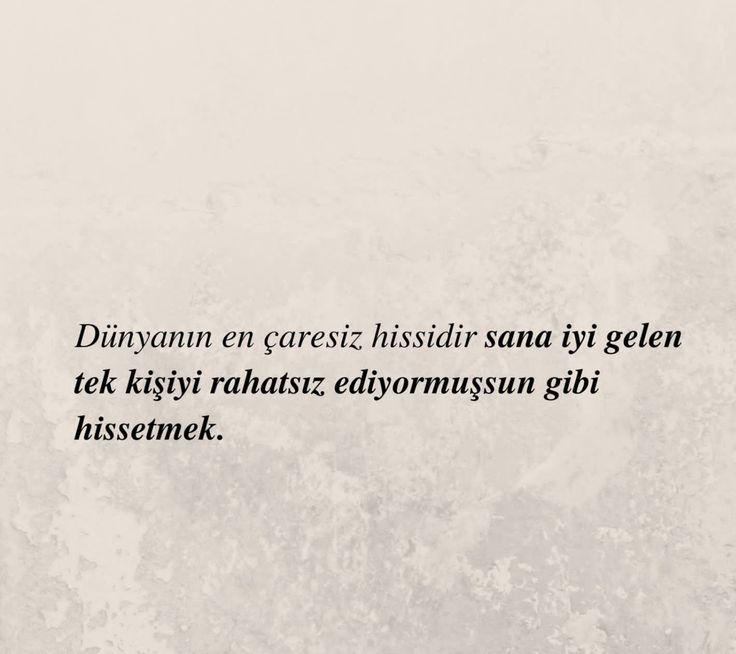 Dünyanın en çaresiz hissi