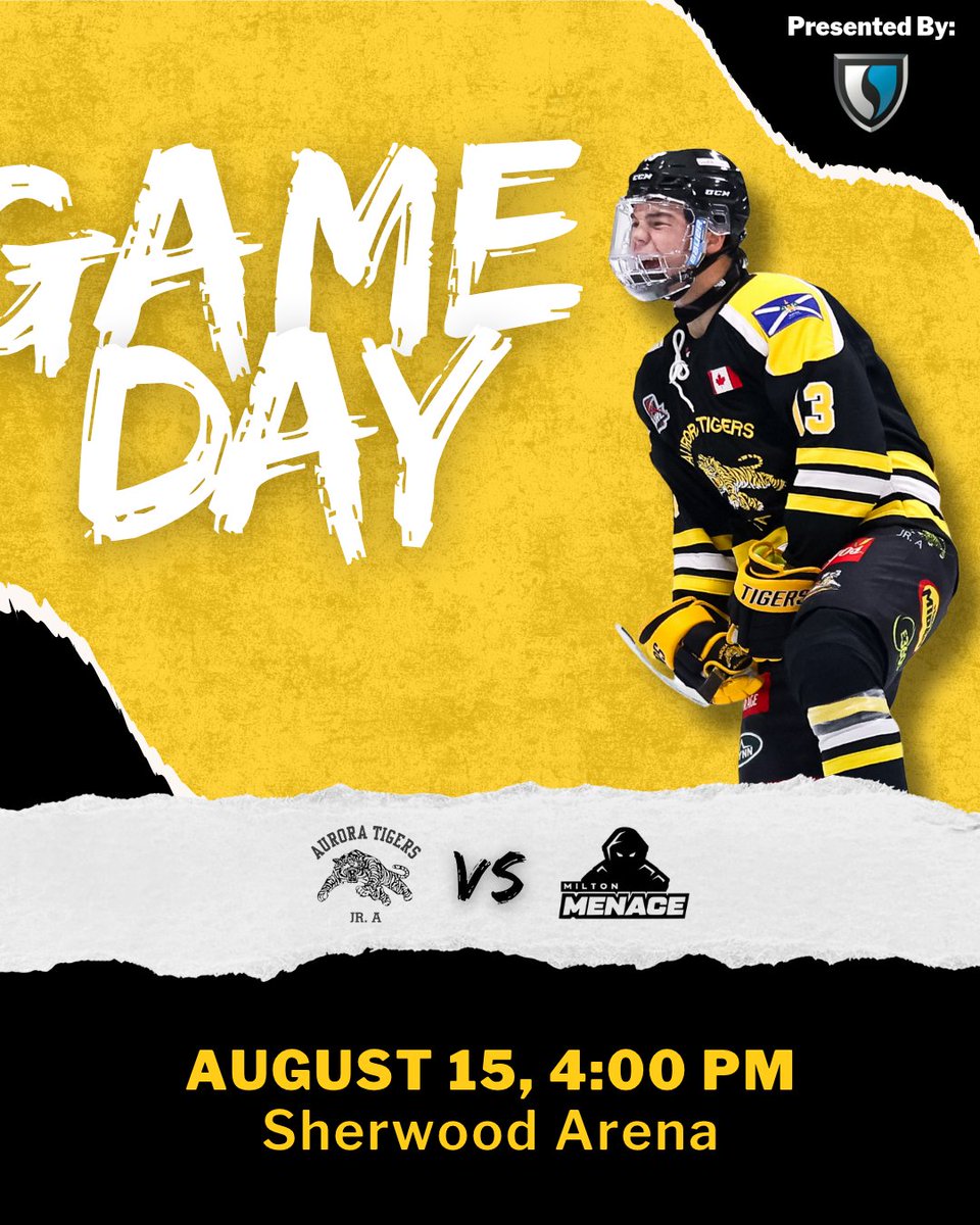 Serpa Automotive Aurora Tigers (@tigersjra) on Twitter photo We're officially back π
ποΈ <a href="/MenaceOJHL/">Milton Menace</a>
π Sherwood Arena
π 4:00 PM
πΈ OJHL Images
#tigersjra | #WeAreAuROARa We're officially back π
ποΈ <a href="/MenaceOJHL/">Milton Menace</a>
π Sherwood Arena
π 4:00 PM
πΈ OJHL Images
#tigersjra | #WeAreAuROARa