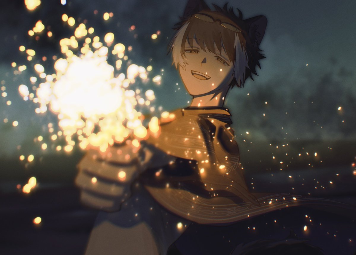 momiage_40's tweet photo. 🎇
 #シ絵ン https://t.co/XwYsHOowyA