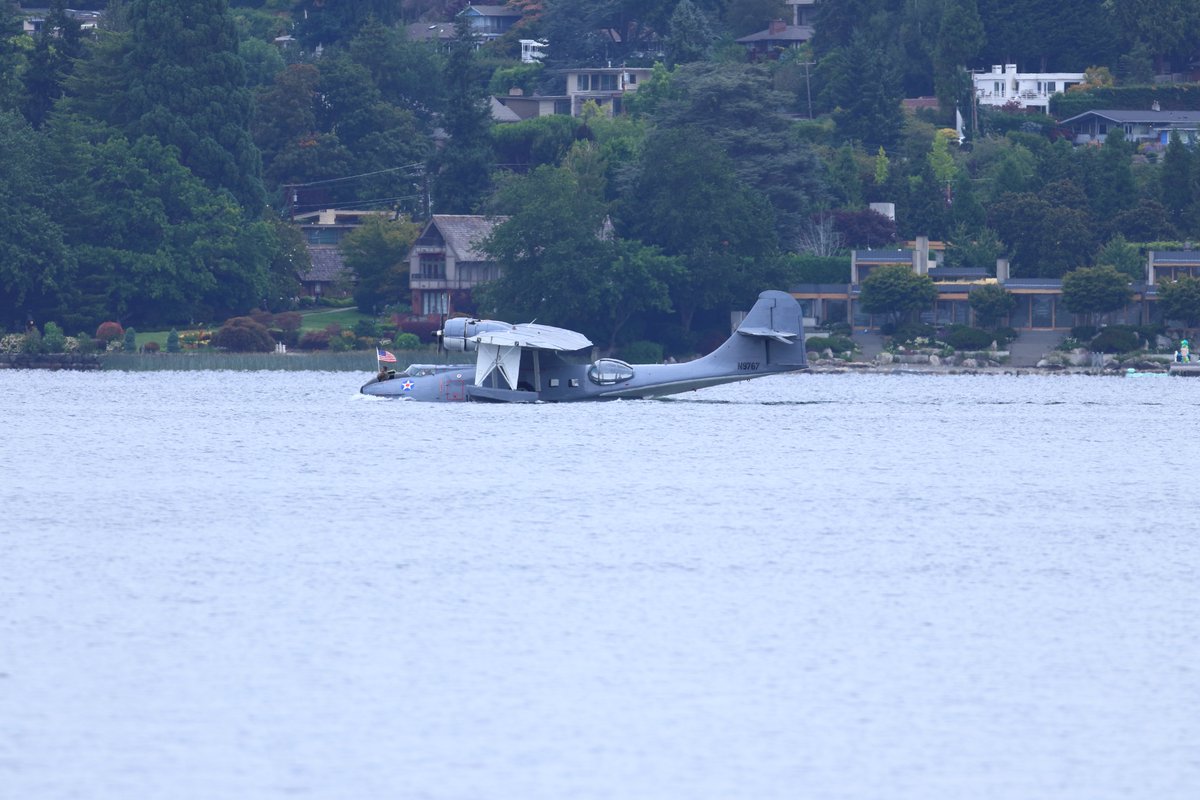 somat_ta's tweet image. Seafair Air Show Day 3で撮影したPBY-5A Catalina
最終日ということで会場に入りさ撮影しました～
83年前の機体が今でも飛行可能で水に浸かれるのは凄い！
#ConsolidatedAircraft
#Boeing
#PBY5A
#PBY_5A
#N9767
#Safair
#Safair2025
#SeafairAirshow