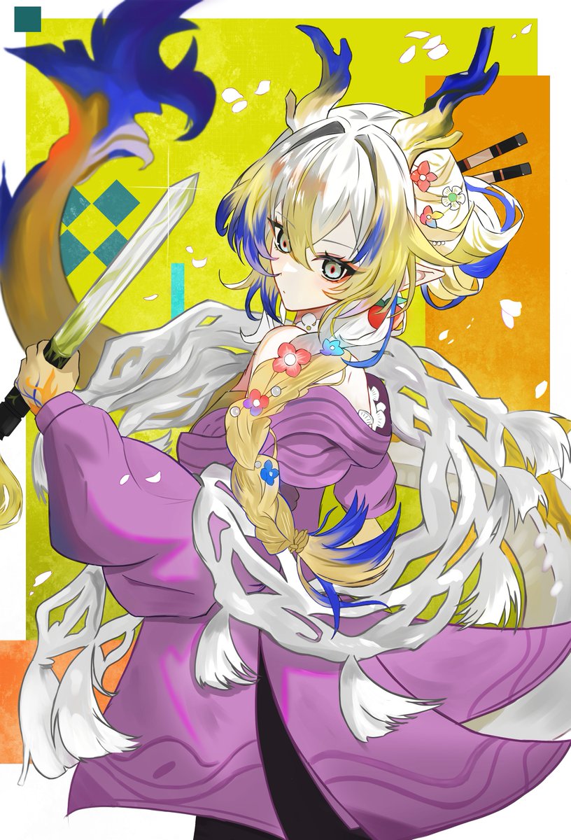 シュウ-春日宴
#アークナイツ
#明日方舟 
#アークナイツ絵描きさんと繋がりたい