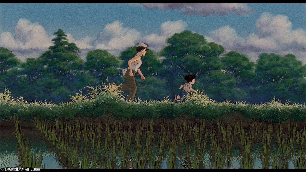 kinro_ntv's tweet photo. 同時公開された「#火垂るの墓」と「#となりのトトロ」の２作品に共通していたのが、日本が舞台になっていることです。製作発表の場で「今まで外国とか国籍不明の架空の国を舞台にした作品をずっと作り続けてきて、だんだん自分の生まれ育った“日本”という国に借金がたまっていく気がしていました。」と #宮﨑駿 監督は
語っています。日本を正面から描くアニメーションとして、またその内容が人間の生き方の最も普遍的な部分をテーマにしたものであったことなどから、映画公開時に話題を呼びました。

#金曜ロードショー