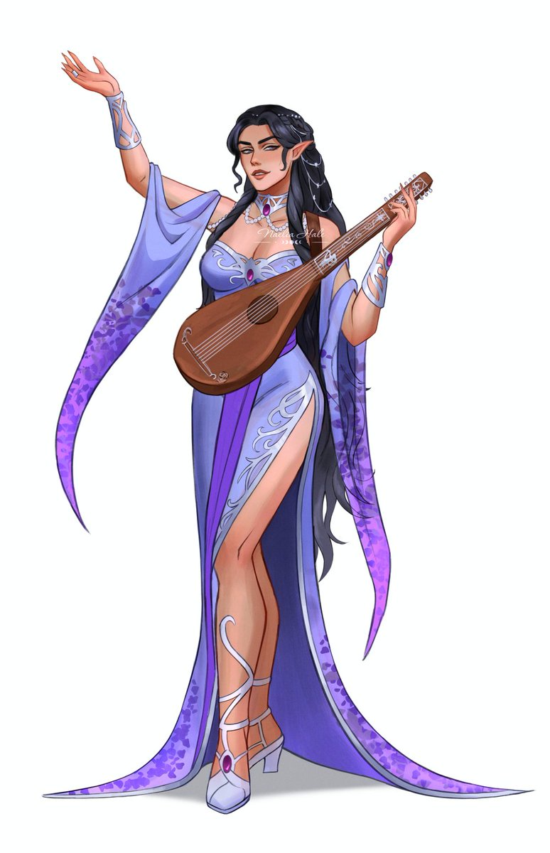 so glad I had the chance to work on a Tolkien inspired OC 💕